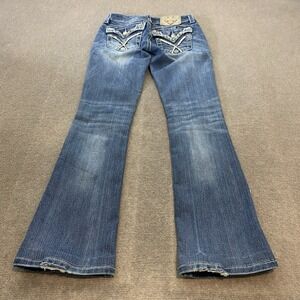 Women's Blue Flared Jeans